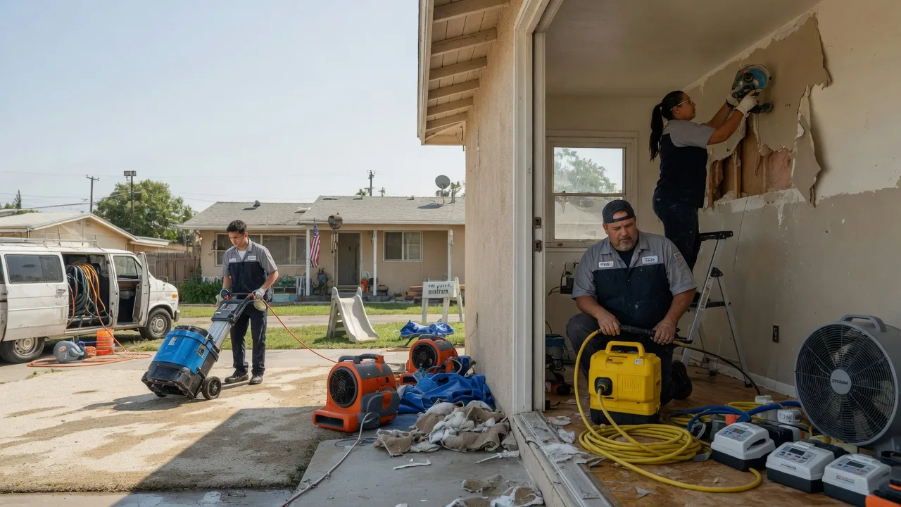 Water Damage Restoration in Rancho Cucamonga, CA near me